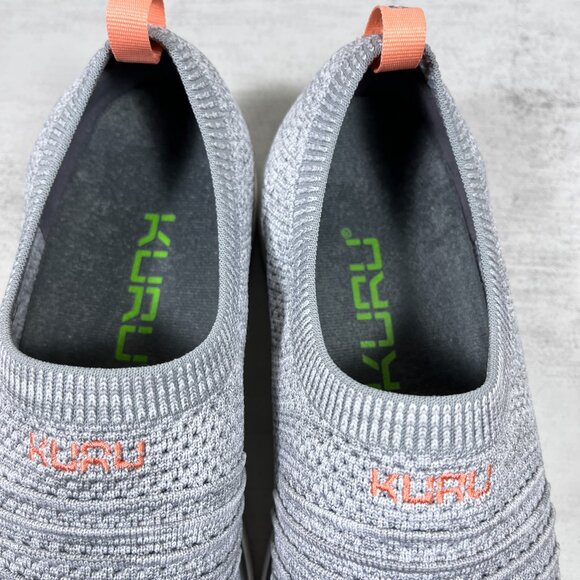 Kuru Stride Knit Slip On Sneaker Shoes - Women's Size 10.5 - Gray - Picture 8 of 10